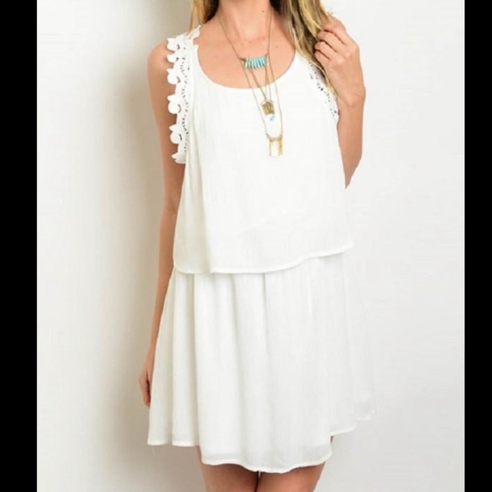 Ivory Lace Dress